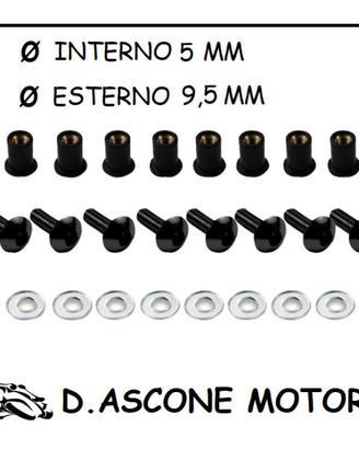 8 GOMMINI AD ESPANSIONE X CUPOLINO CARENE ø 5/9,5