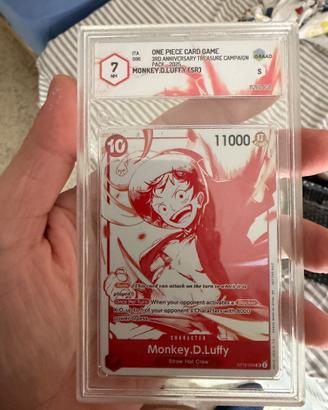 One Piece Luffy ST10-006 SR 3rd Anniversary Treasu
