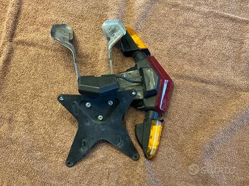 Porta targa completo fanale e frecce ducati 999 74