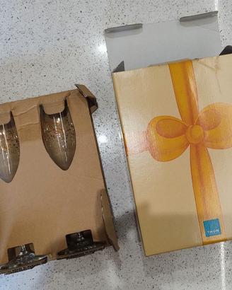 Thun set 2 bicchieri Angel Gold