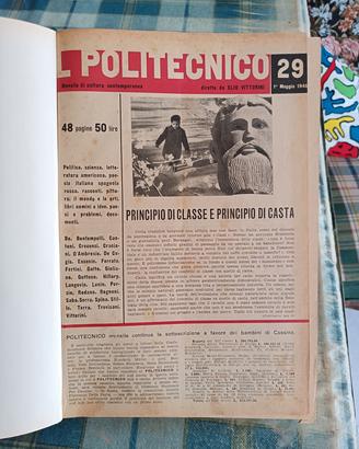 riviste IL POLITECNICO 