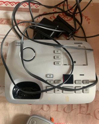 Telefono Cordless Gigaset E500A Segreteria