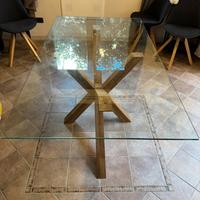 Tavolo cucina vetro