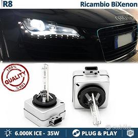 Lampadine Ricambio BI-XENON D1S per AUDI R8 6000K
