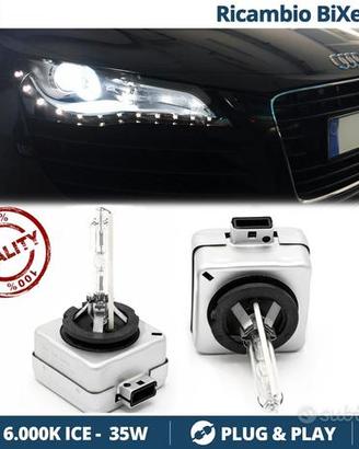 Lampadine Ricambio BI-XENON D1S per AUDI R8 6000K
