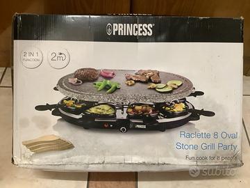 Raclette 8 Oval Stone Grill Party