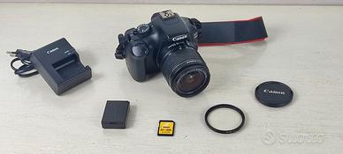 Reflex Canon 1100d Video HD Solo 600 Scatti!!