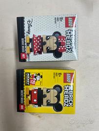 Lego brick headz mickey mouse minnie mouse