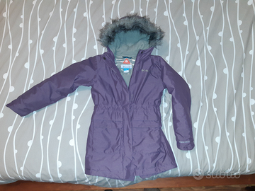 Giubbotto Bambina Parka Columbia Viola 10 anni