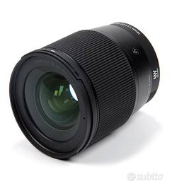 Obiettivo Sigma 16mm f/1.4 DC DN per Sony E