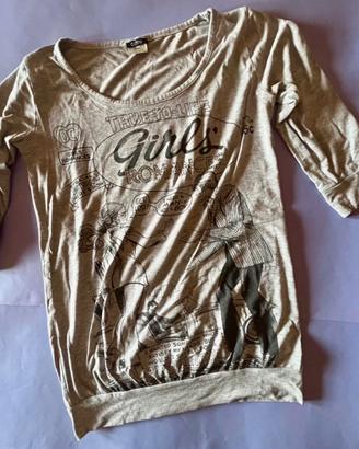 Maglia Oltre DC Comics Girls Romance Vintage