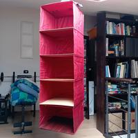 porta abiti in tessuto x armadio 