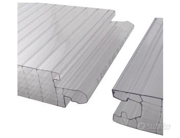 Policarbonato alveolare con incastro 26 mm