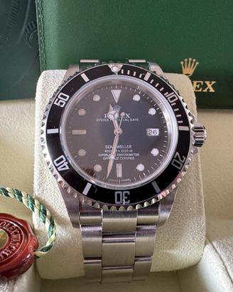 Rolex Seadweller 16600 acciaio full set