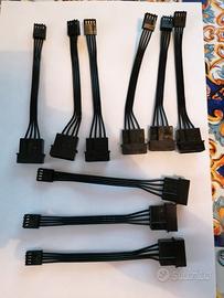 lotto adattatori molex floppy pc