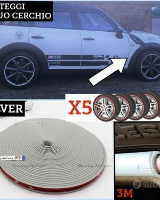 Profilo CERCHI in lega per MINI Protezione Bianca