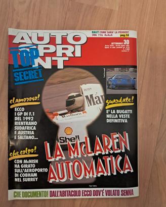 Autosprint 1991 SPECIALE CASCHI -Bugatti EB110