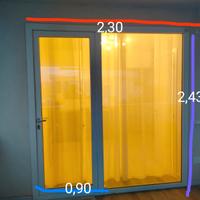 VETRATA GRANDE MARCA SALAMANDER 