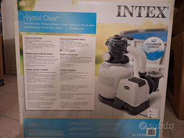 Pompa filtro a sabbia piscina Intex