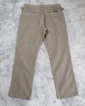 Navigare Pantaloni Uomo Chino 50 Beige 100% Cotone
