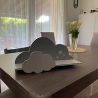 Mensola cameretta bambini tema nuvola