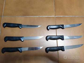 Set 6 coltelli da cucina nuovi