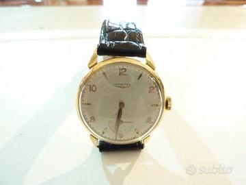 Orologio Longines vintage in oro 18k