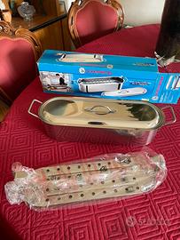 Rostriera -Peschiera in acciaio inox Aeternum