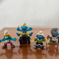 Collezione 4 pezzi Puffi Peyo