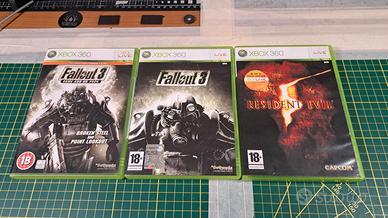 Giochi Xbox 360: Fallout 3 +DLC+ Residen Evil 5