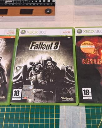 Giochi Xbox 360: Fallout 3 +DLC+ Residen Evil 5