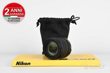 Nikon 18-105mm f3.5-5.6 G ED VR USATO GARANTITO PE
