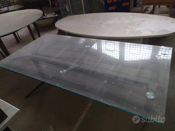 Scrivania in Vetro Temperato 180x90cm