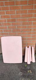 Tavolino Mammut rosa Ikea