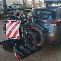 Portabici gancio traino Norauto 3 bike o ebike
