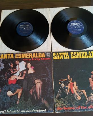 2 vinili 33 Santa Esmeralda e Santa Esmeralda 2