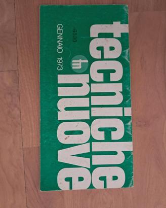 Tecniche Nuove - cataloghi e listini - 1973
