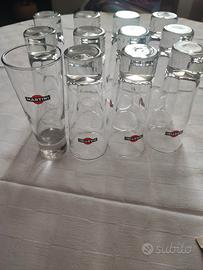 Servizio bicchieri martini vintage anni 60/70