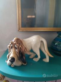 scultura cane  ceramica Cacciapuoti 