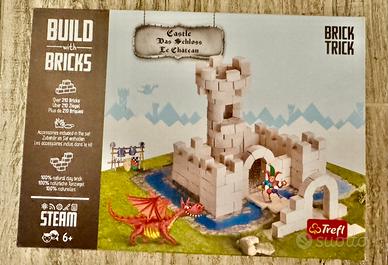 Castello in mattoni da costruire