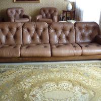 Divani con poltrone per sei sedute