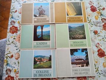 6 libri ed. Banca Pop. di Lecco dal 1973 al 1979