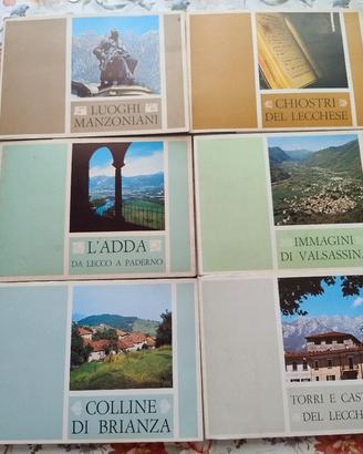 6 libri ed. Banca Pop. di Lecco dal 1973 al 1979