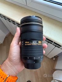 Nikon 24/70 2.8 G ED, GARANZIA AGOSTO 2027