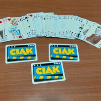Carte da gioco Ciak gadget anni 80