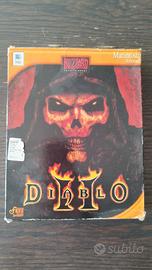 Diablo II Big Box Macintosh Mac Gioco Vintage