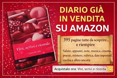 DIARIO VIVI ,SCRIVI E RICORDA.