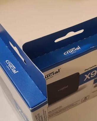SSD 2TB Crucial X9 1050 MB/s - NUOVO