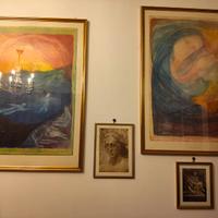 Set Vintage 1987 Rudolf Steiner - 2 Poster Giganti