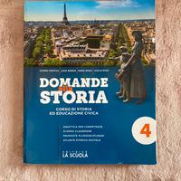 Libro scolastico Domande alla Storia 4
